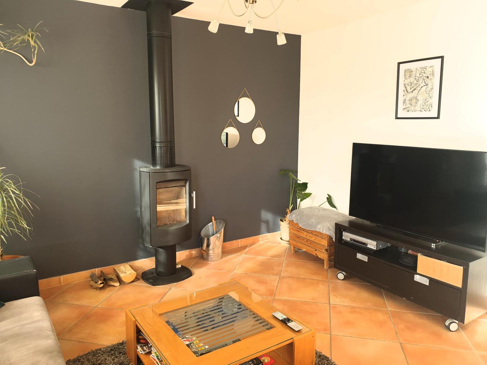 Maison Spacieuse Face Aux Pyrenees Carla-Bayle Rom bilde