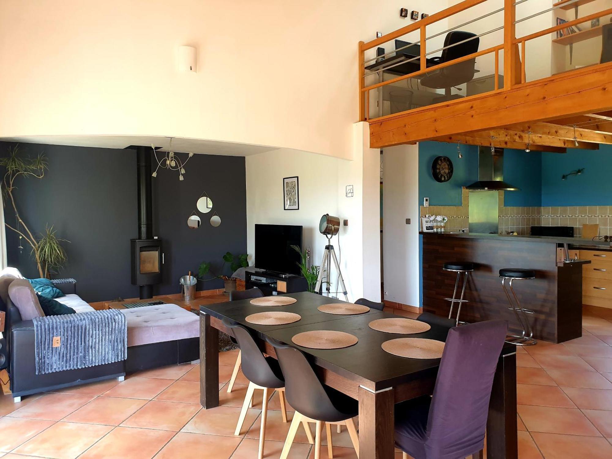 Maison Spacieuse Face Aux Pyrenees Carla-Bayle Eksteriør bilde